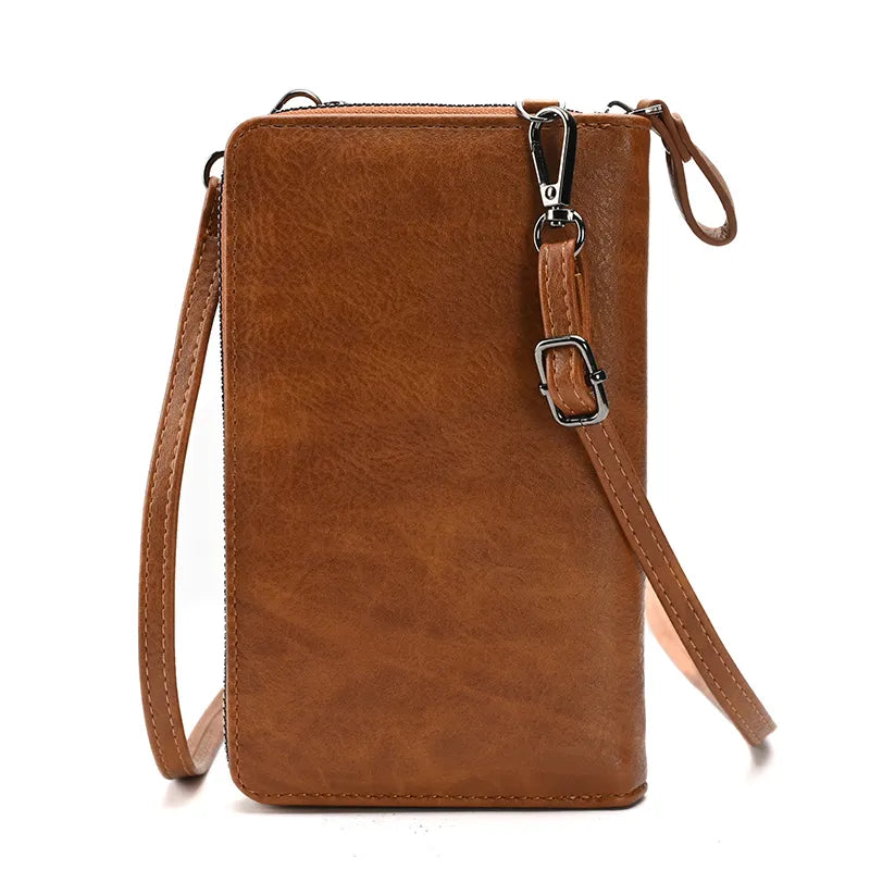 Crossbody Mini Handbag With Mobile Phone Pouch.