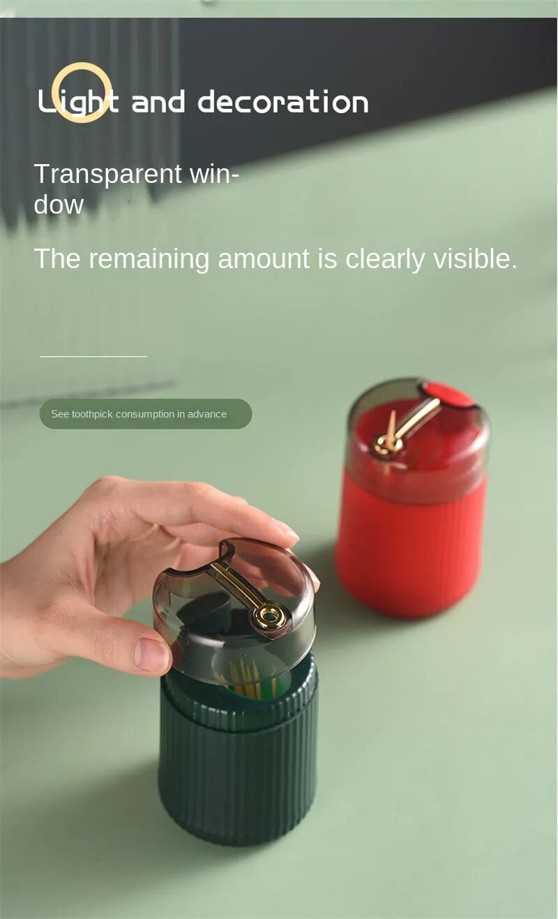 Automatic Pop-up Toothpick Dispenser.