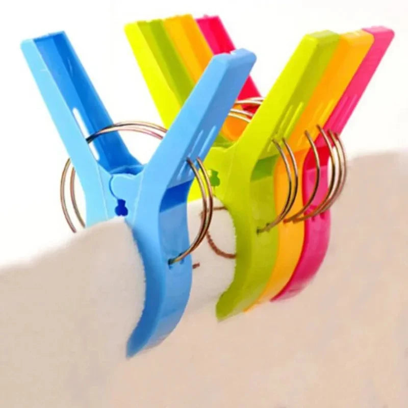 4-32Pcs Beach Towel Plastic Clips