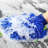 5PCS Double-sided Microfiber Washable Cleaning Mitt