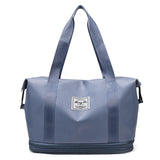 Women's AOTTLA casual handbag/carry on luggage bag for traveling.  Double zipper on bottom to expand bag..