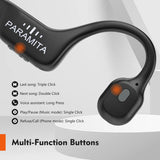 DG08 Bone Conduction Waterproof/Wireless Bluetooth Headset with MIC BT 5.3