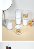 100pcs Cotton Swab Double Layer Storage Box