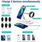 3 in 1  Wireless Charger For iPhone 15, 14, 13, 12 Pro Max for Apple Watch 5-9 &  Airpods Pro 2 3.
