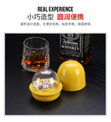5pc Enclosed Dice Cup