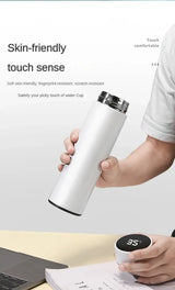 500ml Stainless Steel Thermos Bottle with LED Digital Temperature Display