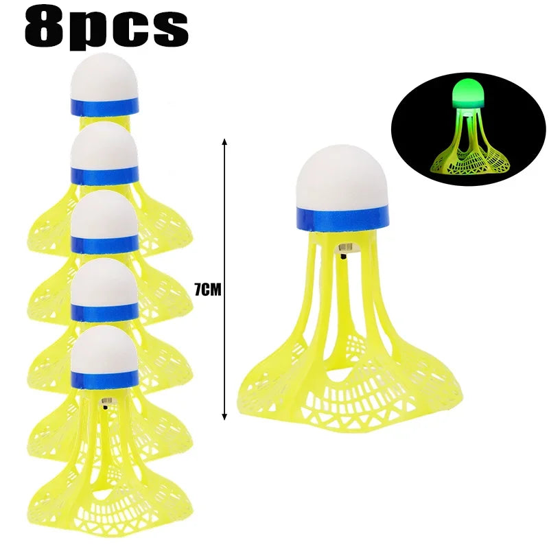 Windproof Light-up Durable Nylon Shuttlecocks