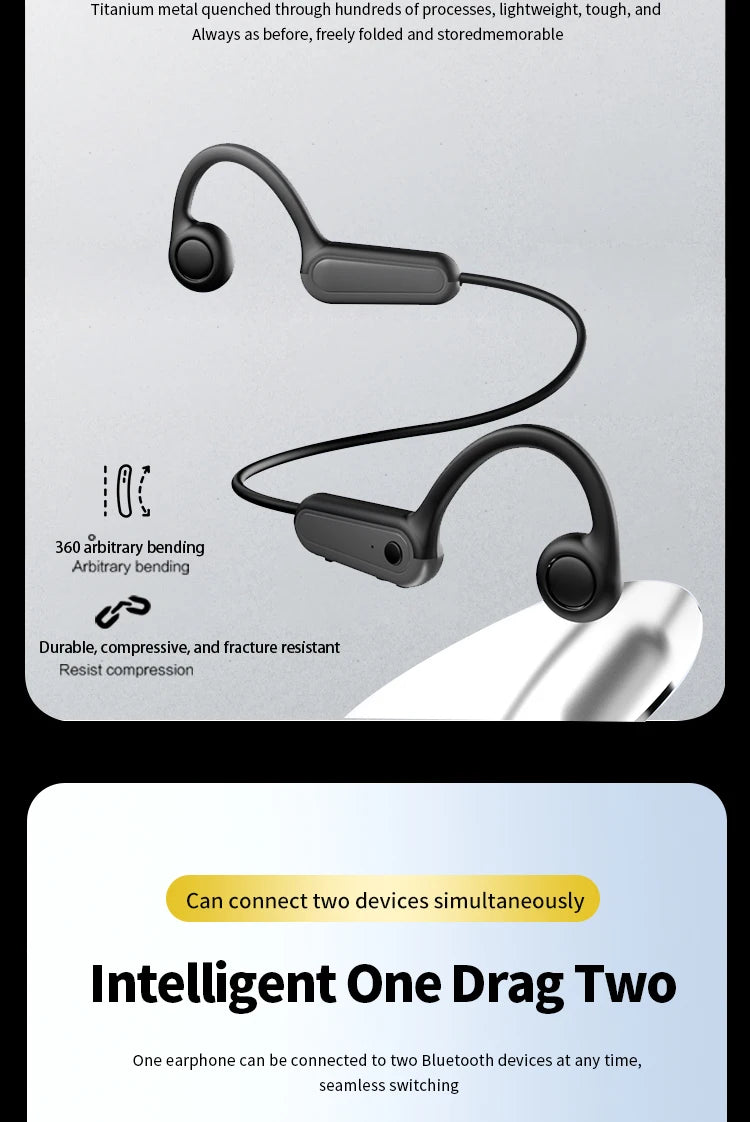 Xiaomi Mijia Bone Conduction Waterproof\Wireless Bluetooth 5.3 Headphones