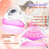 380W UV/ 81LED Manicure Lamp With Handle