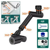 Metal 1440° Rotatable Extension 2 Mode Faucet Sprayer
