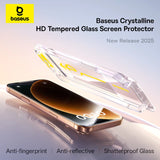 Baseus Crystalline HD Tempered Glass Screen Protector for iPhone 17 Pro Max