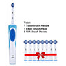 Oral B 3D Whiten Electric Adult Toothbrush With Gift Brush Heads.