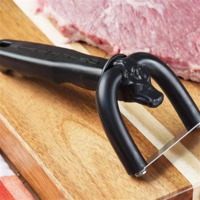 Handheld Meat Cutter.  Great to Trim Fat off of Meat.