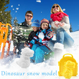 Dinosaur Shaped Plastic Mold Snowball Maker.