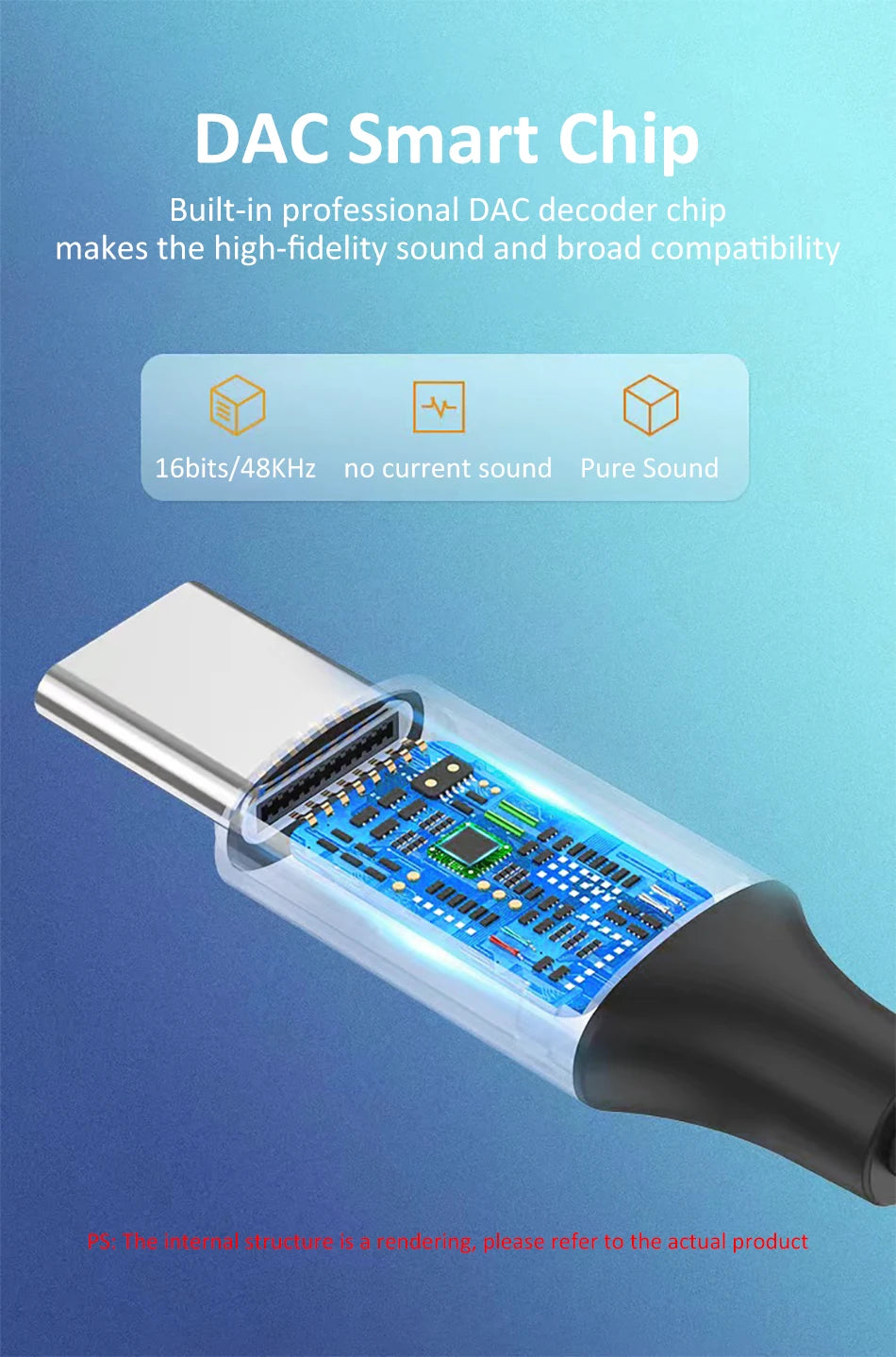 Type C to 3.5mm Jack AUX Cable Audio DAC Chip 4 Poles Microphone 3 5 HiFi Headset Adapter for Samsung Google Pixel Huawei Xiaomi