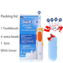 Oral B 3D Whiten Electric Adult Toothbrush With Gift Brush Heads.