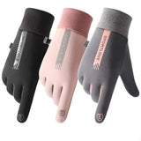 Women's Thermal Fleece, Waterproof Outdoor Gloves