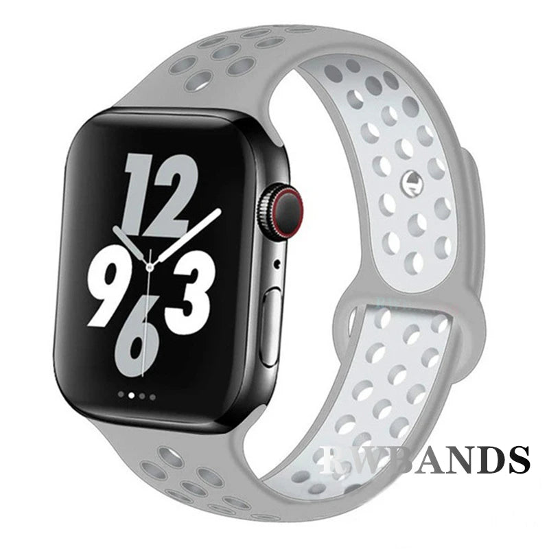 Sport Strap for Apple Watch Band 46mm 44mm 40mm 42-38-41mm 45mm  Series 10 9 8 7 6 SE 5 3 Ultra 2 49mm