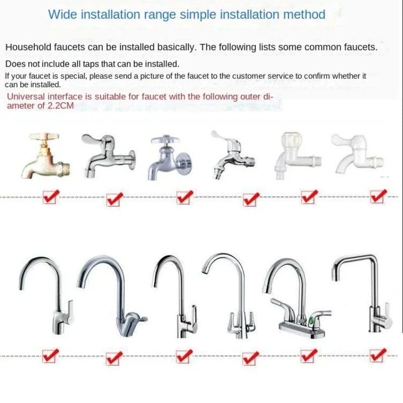 Multifunctional Faucet Shower Extender