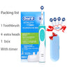 Oral B 3D Whiten Electric Adult Toothbrush With Gift Brush Heads.