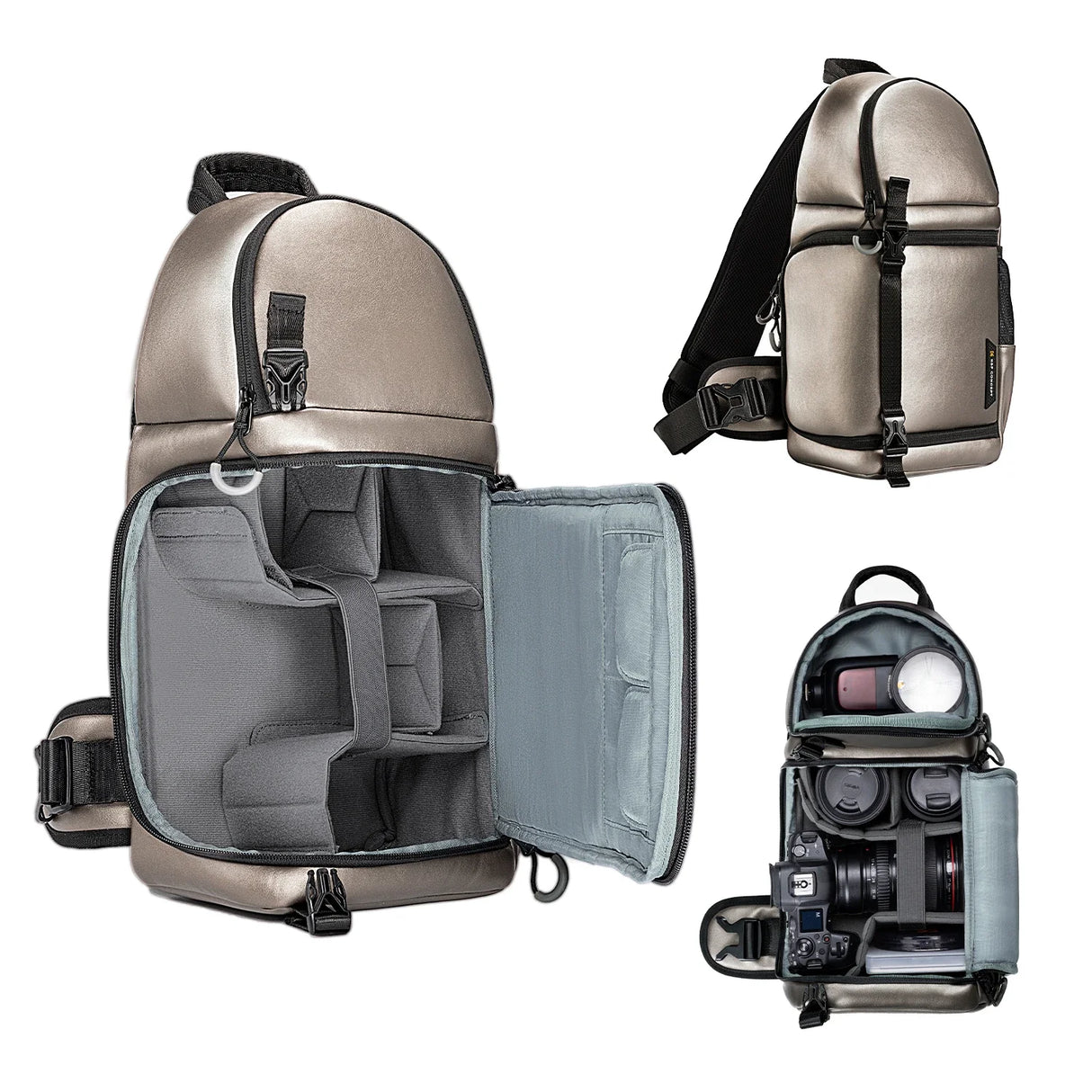 K&F Concept Waterproof 10L DSLR/SLR Sling Camera Backpack