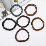 Multi-layer Elastic Buddha Beaded Bracelets