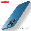 ZROTEVE Luxury Slim Matte Hard PC Cover For iPhone 16 Pro Max 16 15 14 11 12  iPhone 15 Plus Phone Case