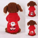 Christmas Fleece Pet Sweater.