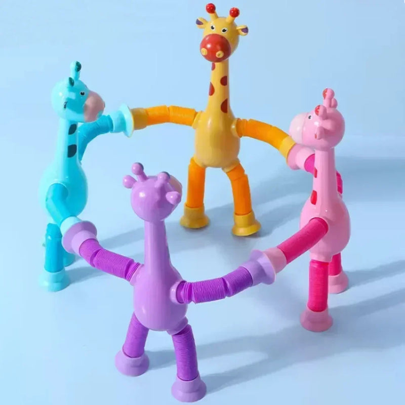 Children Suction Cup Giraffe Toys