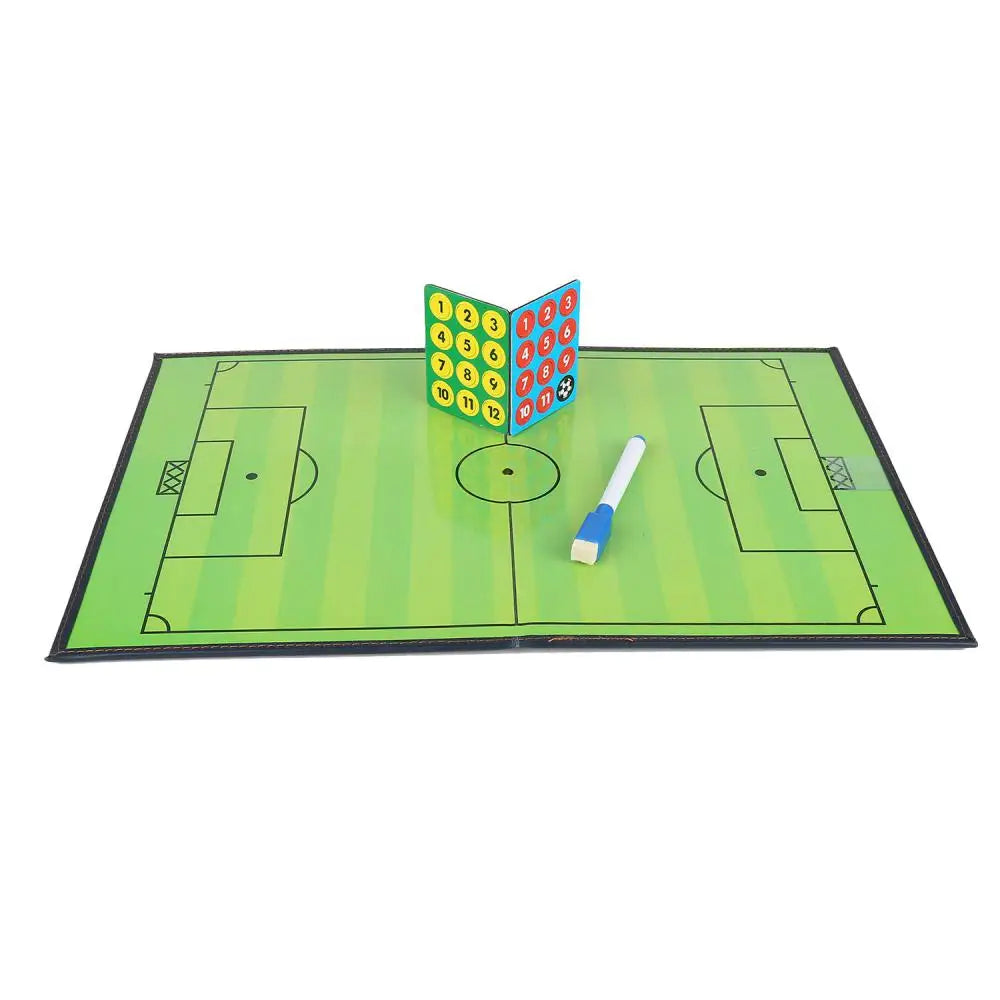 Magnetic Folding Soccer Board Tactical Plate Book With Marker