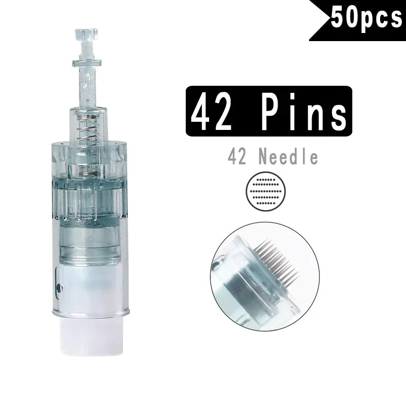 Dr Pen 5/10/20/50/100pcs  M8 Needle Cartridge Derma Pen Replacement ULTIMA-M8 Microneedling 11/ 16/24/ 36/ 42 Pin 5D Nano Needles