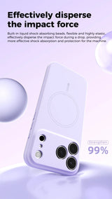 Magnetic Soft Cover Wireless Charge Liquid Silicon Case for iPhone 17 Pro Max 17Air 17Pro 17Pro Max