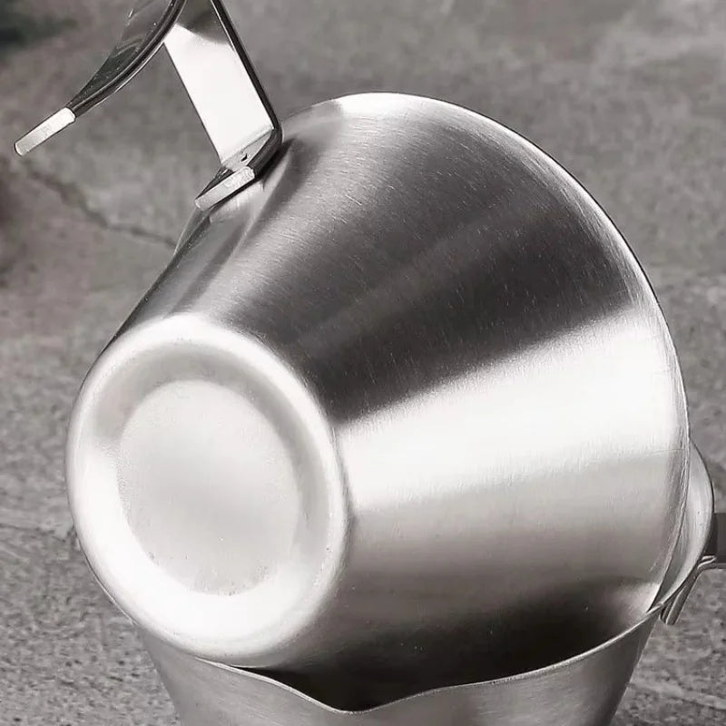 Stainless Steel with Measurement Espresso Extraction Cup