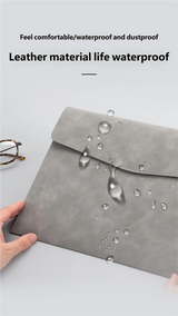 Waterproof A4 Leather File Document Folder