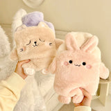 Plush Hot Water Bottle Cover