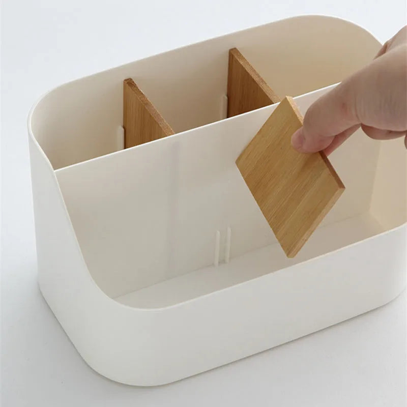 Cosmetic Storage Holder With Removable Dividers