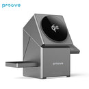 Proove Iron Hide QI2 3in1 15W Fast Wireless Charging Autorotation For Watches Or Earphones