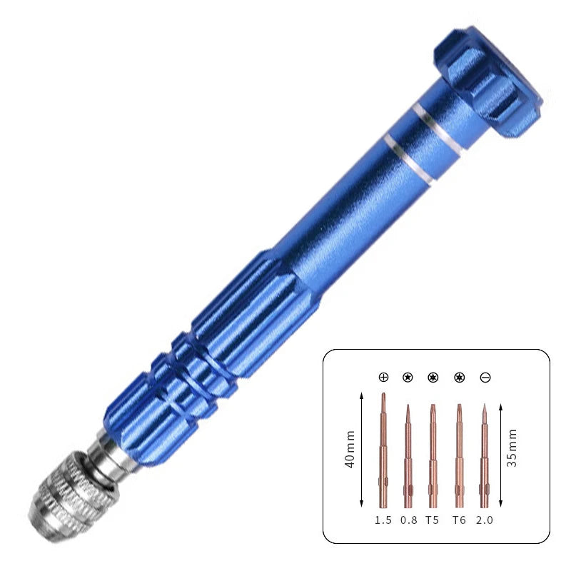 5 in 1 Multifunctional  Eyeglass/Watch Screwdriver Repair Kit