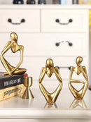 1pcs Nordic Mini Shaped Abstract Figurines.