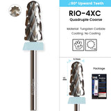 3/32" MagiBling Professional Manicure Nail Drill Bits for Hard Acrylic Gel