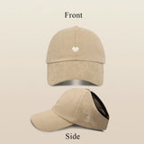 Sporty Ponytail Cap With Snapback