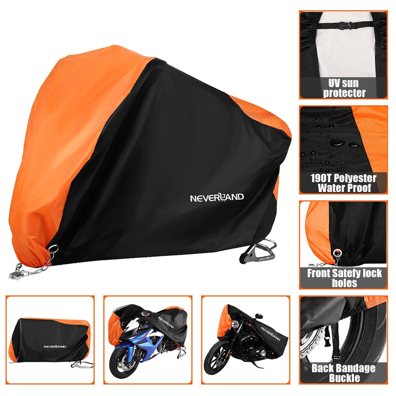 Waterproof/UV Protector Motorcycle Covers. Indoor OR Outdoor M L XL XXL XXXL D25