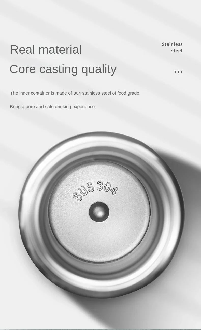500ml Stainless Steel Thermos Bottle with LED Digital Temperature Display