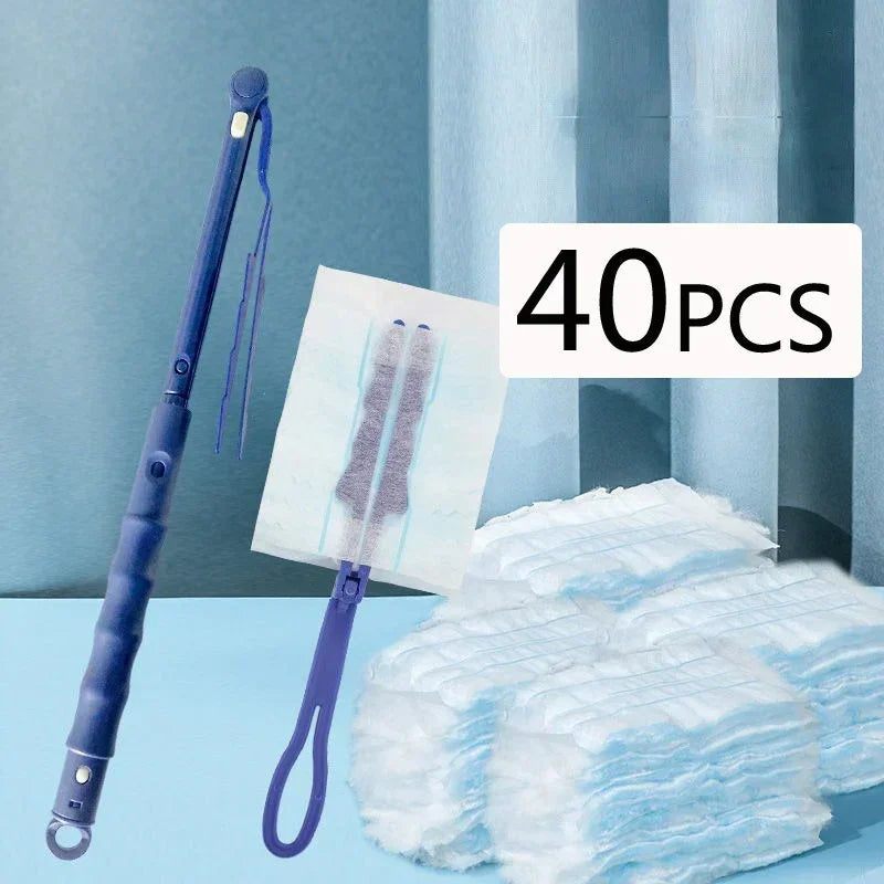 Disposable Electrostatic Dust Fiber Cloth And Handle