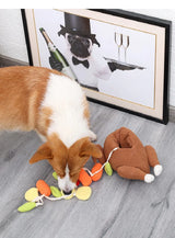 Pet Snuffle Roasted Turkey Toy