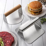 Stainless Steel Non-Stick Hamburger Press