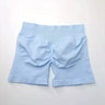 NCLAGEN 4.5" Women's  Low Ribbed Band Scrunch Butt Seamless Impact Shorts