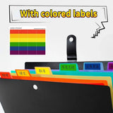 Plastic A4 Accordion Paper Organizer Folder