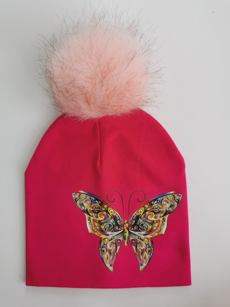 Children's Butterfly OR Unicorn Hat.
