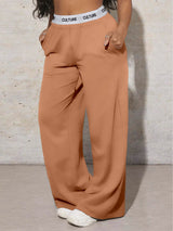 High Waisted Tummy Control Wide Leg Sweatpants
